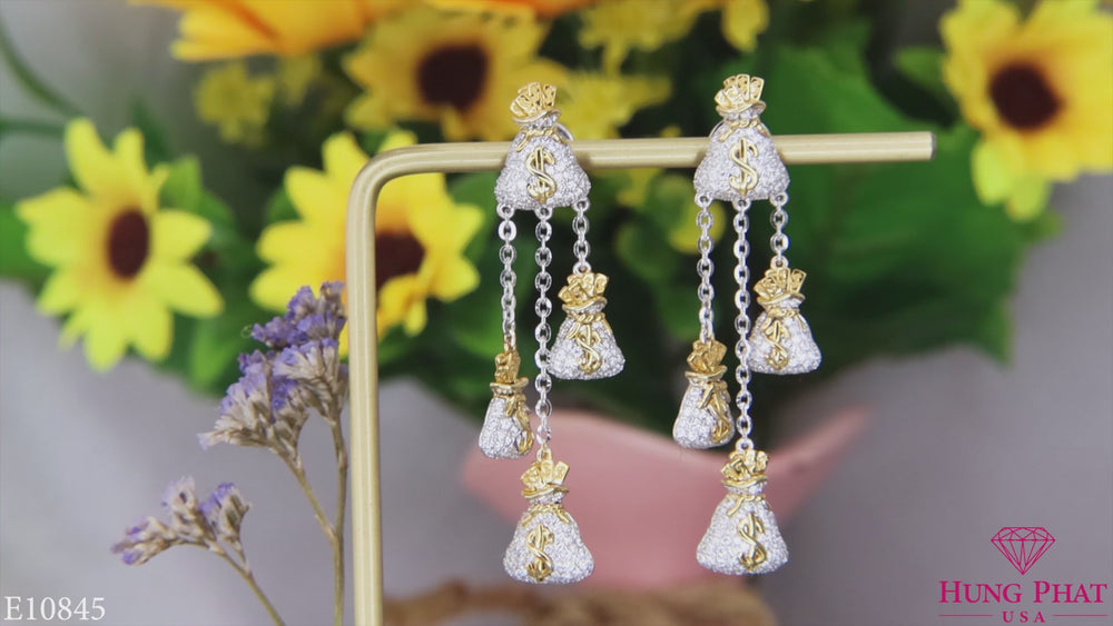 Diamond Earrings E10845