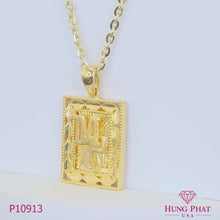 24K Gold Pendant