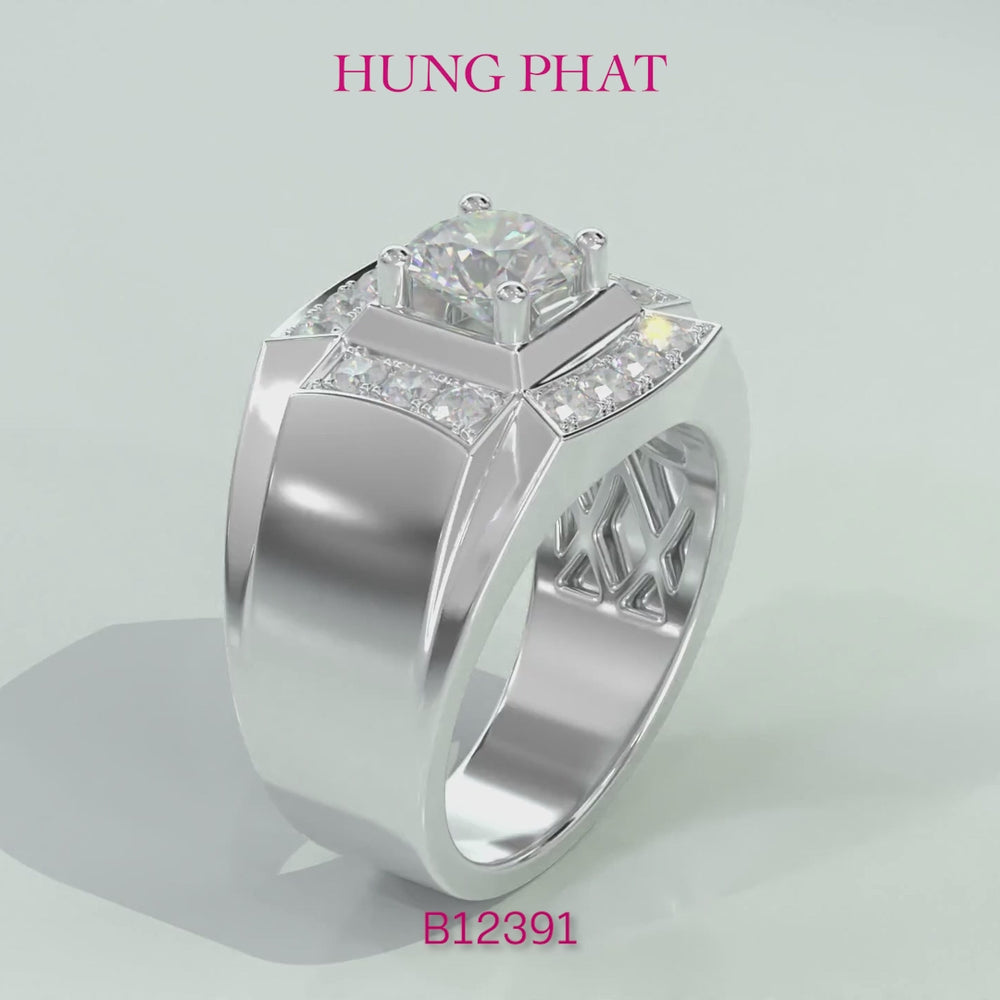 diamond-ring-mounting-hungphatusa-b12391-video