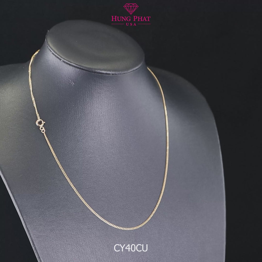 18K Gold Chain CY40CU