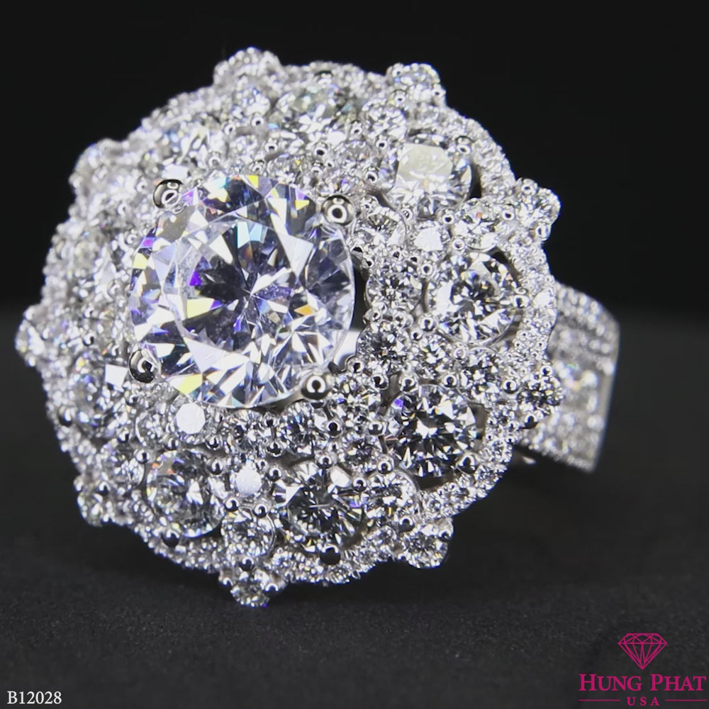 Diamond Ring Mounting B12028