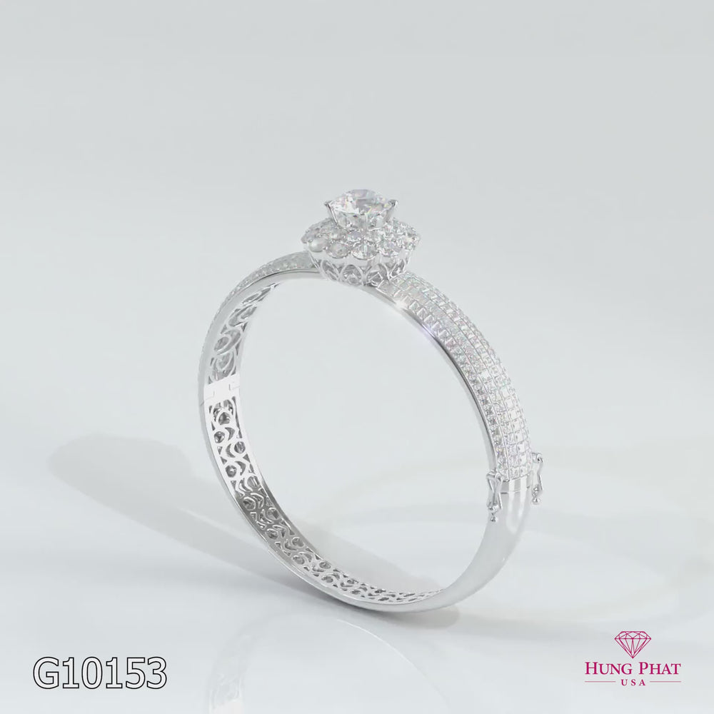 Diamond Bangle Mounting G10153