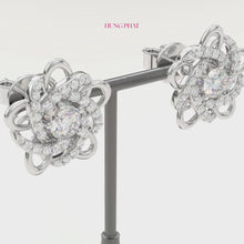Diamond Earrings Mounting E10253