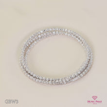 18K Gold Bangle GBW3