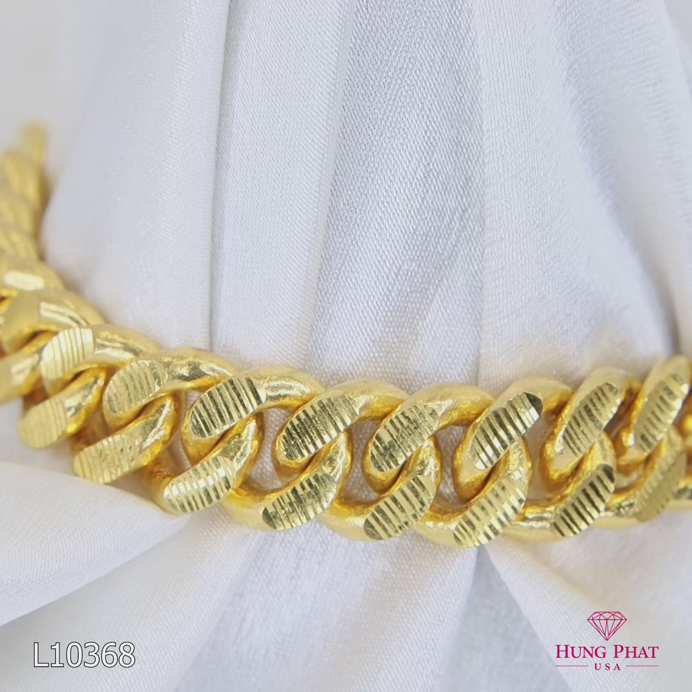 24K Gold Bracelet L10368
