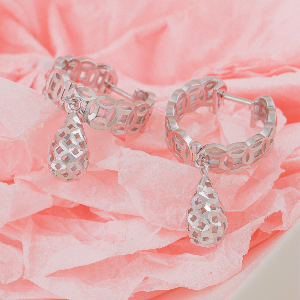 18K Gold Earring E10912