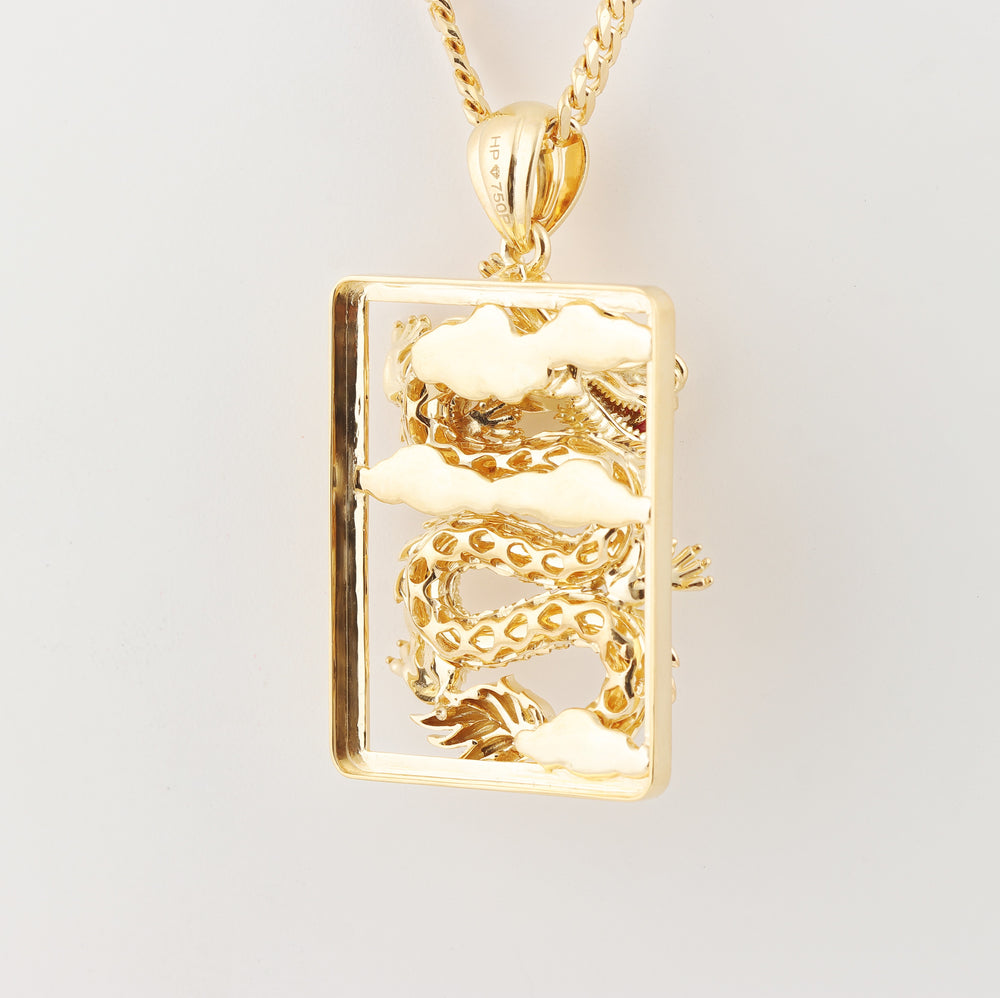 18K Gold Pendant P10757