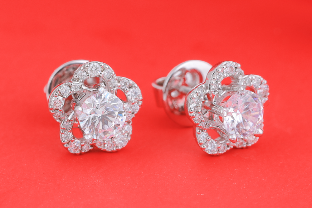 Diamond Earrings Mounting E10239