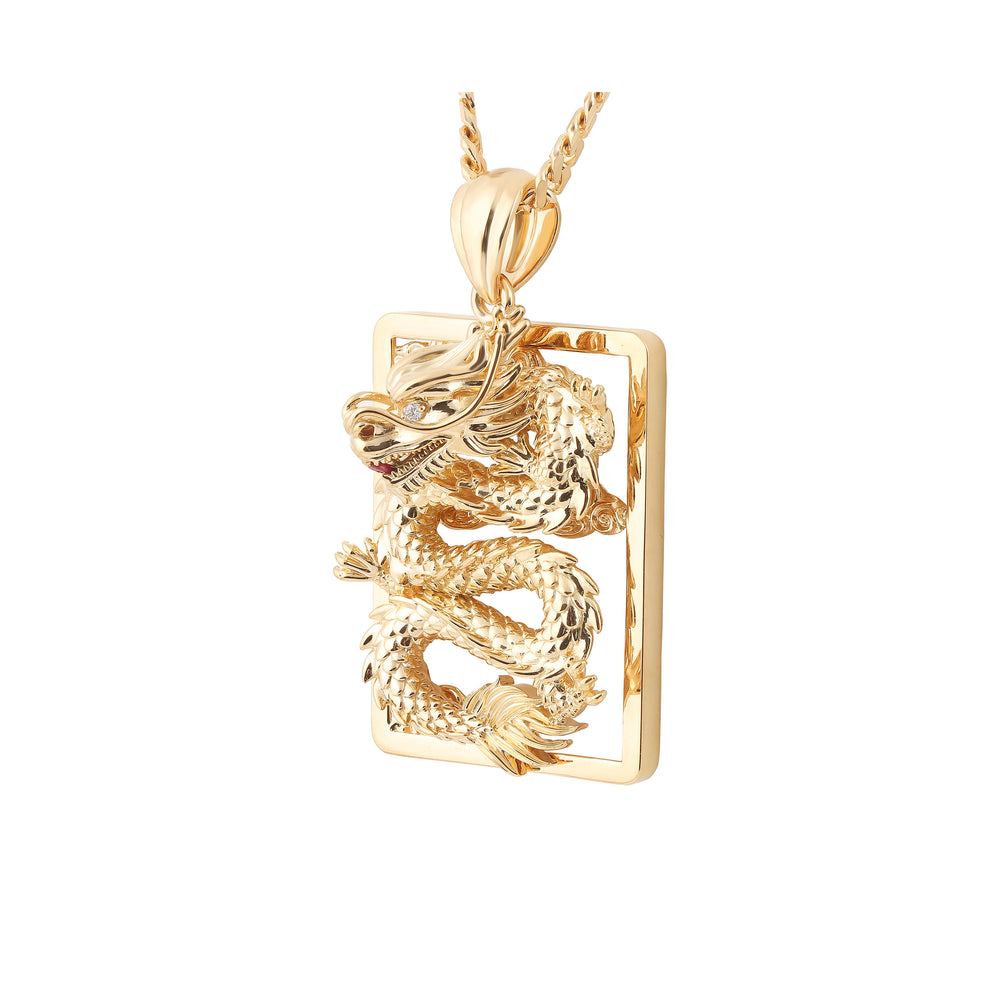 18K Gold Pendant P10757
