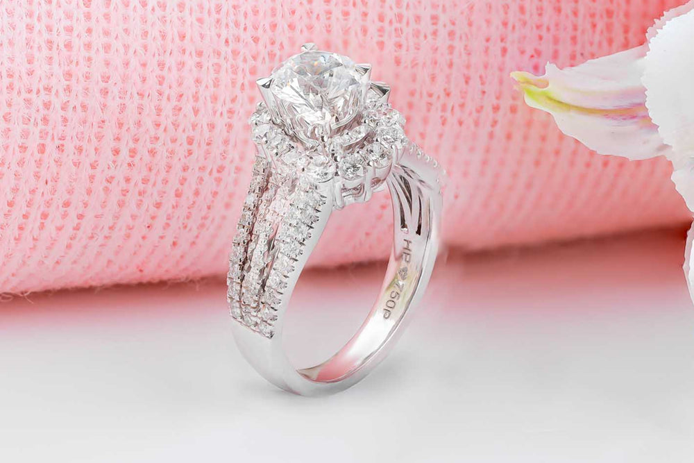 Diamond Ring Mounting B12239