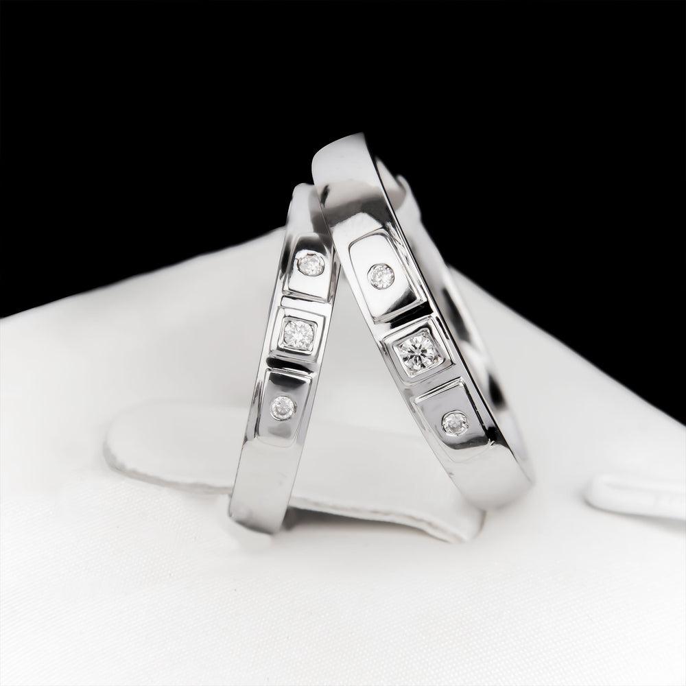 Diamond Wedding Rings D10135