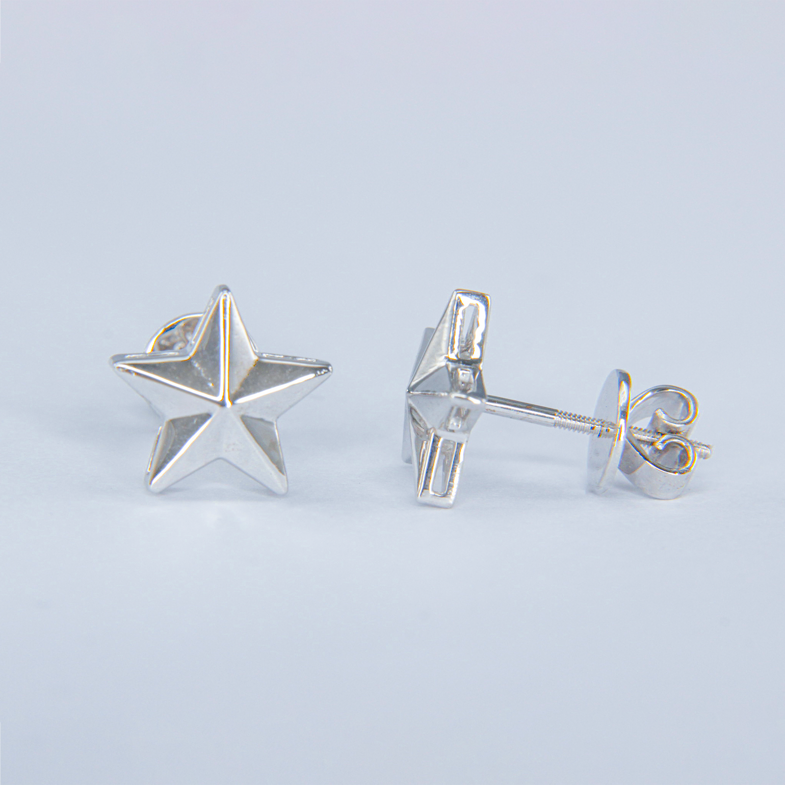 18K Gold Earring