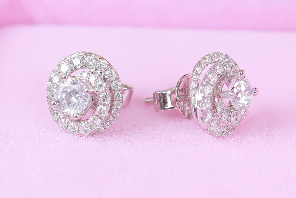 Diamond Earrings Mounting E10508