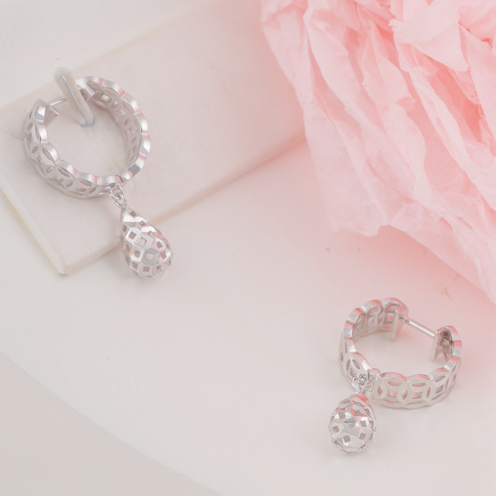 18K Gold Earring E10912