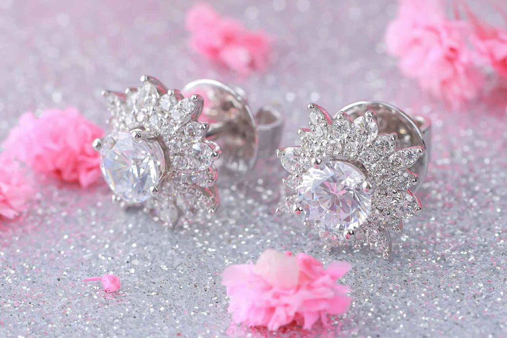 Diamond Earrings Mounting  E10646