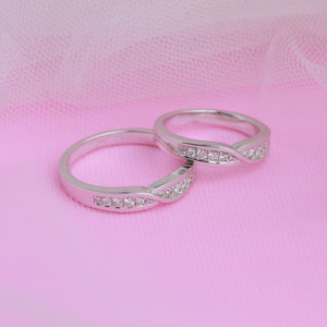 Diamond Wedding Rings D10407