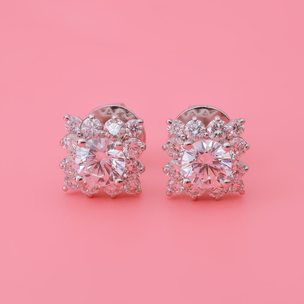 Diamond Earrings Mounting E10801