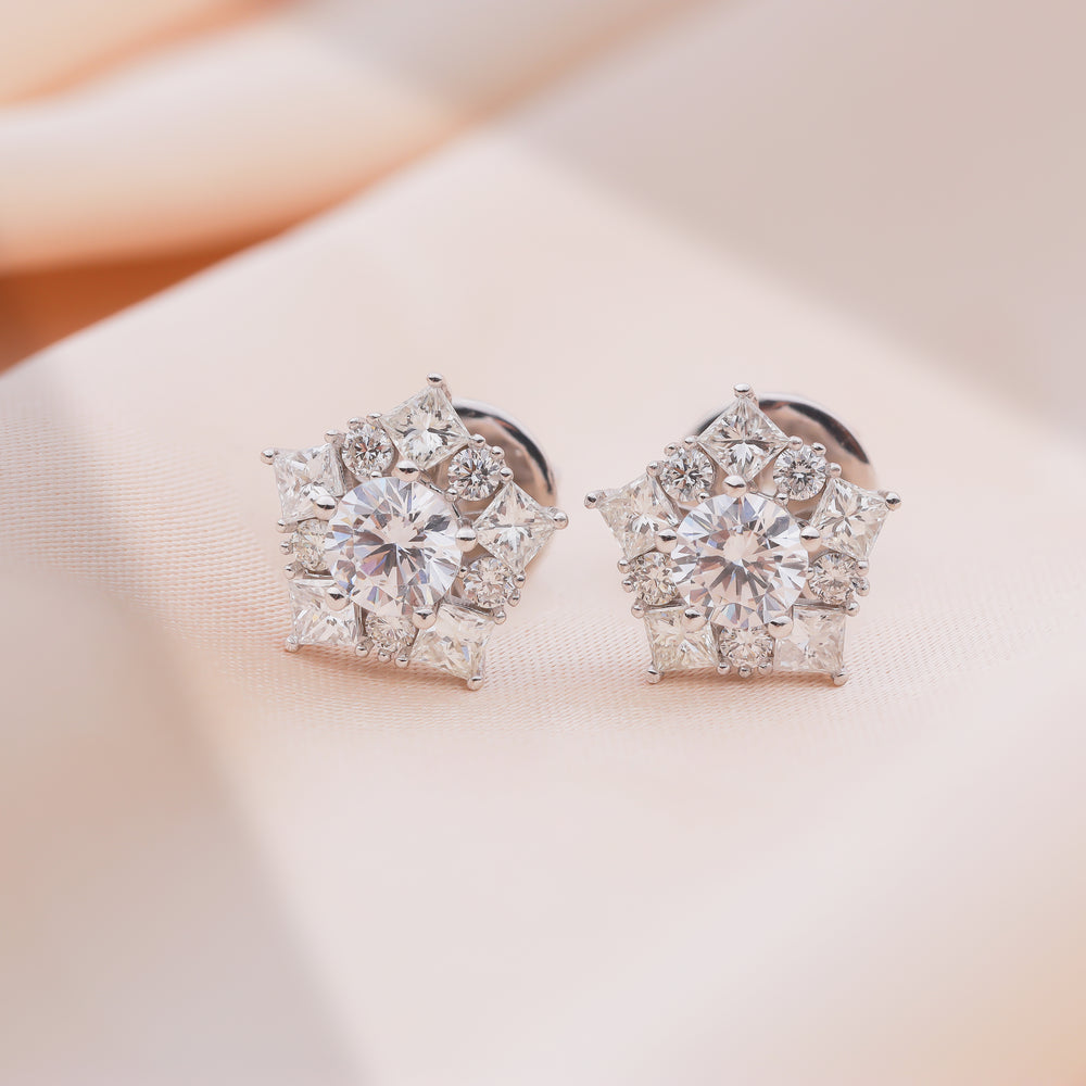 Diamond Earrings Mounting E10788