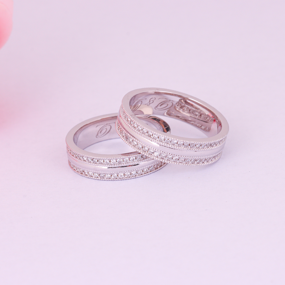 Diamond Wedding Rings D10743
