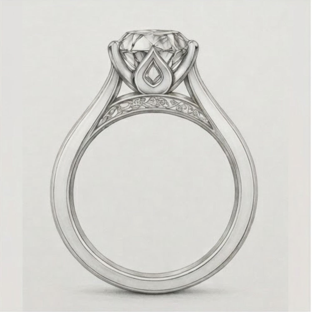 Day 9 &mdash; final CAD render with engraved gallery detail