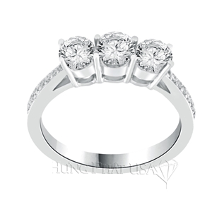 Diamond Engagement Ring Setting Style B48816