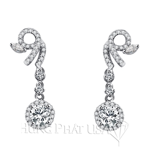 Diamond Dangling Earrings E54200