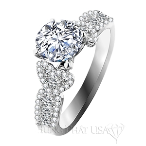 Diamond Engagement Ring Setting Style B24588