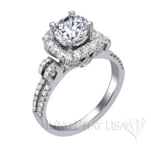 Diamond Engagement Ring Setting Style B18358