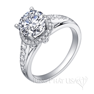 Diamond Engagement Ring Setting B2849