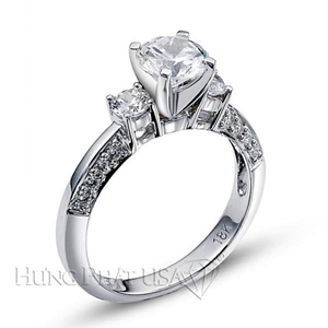 Diamond Engagement Ring Setting Style B5084