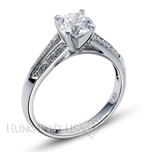 Diamond Engagement Ring Setting Style B5091