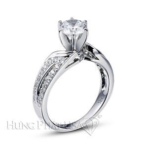 Diamond Engagement Ring Setting Style B5058A