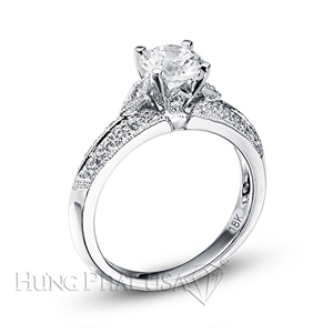 Diamond Engagement Ring Setting Style B5075A