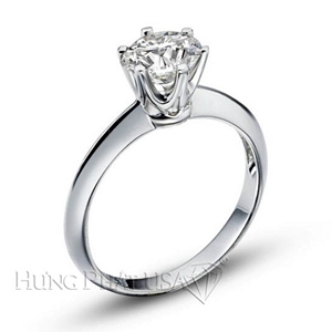 Classic Solitaire Engagement Ring Style B2211