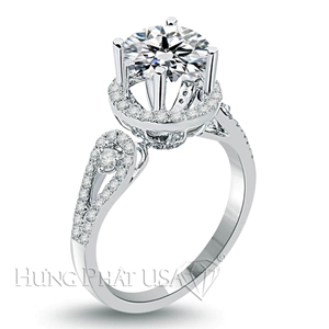 Diamond Engagement Ring Setting Style B2480