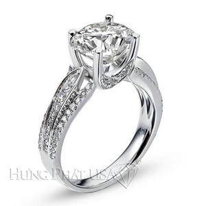 Diamond Engagement Ring Setting Style B2485