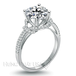 Diamond Engagement Ring Setting Style B2484