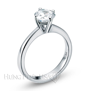 Classic Solitaire Engagement Ring Setting Style B1685