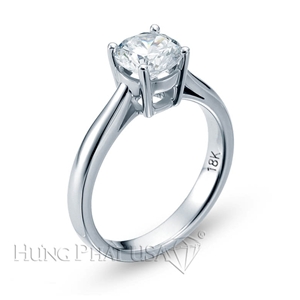 Classic Solitaire Engagement Ring Setting Style B1736