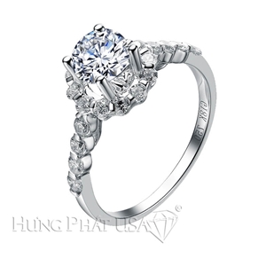 Diamond Engagement Ring Setting Style B2760