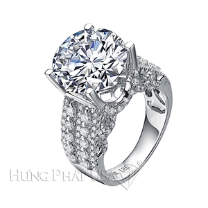 Diamond Engagement Ring Setting Style B2761