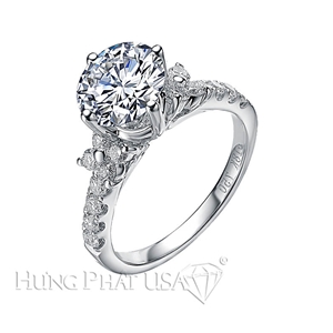 Diamond Engagement Ring Setting Style B2764