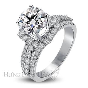 Diamond Engagement Ring Setting Style B2766