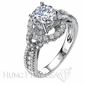 Diamond Engagement Ring Setting Style B2767