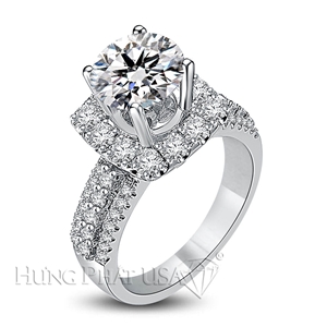 Diamond Engagement Ring Setting Style B2769