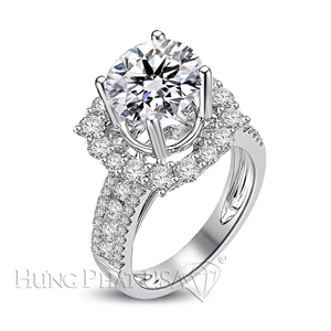 Diamond Engagement Ring Setting Style B2792