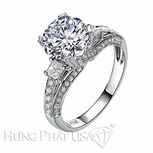 Diamond Engagement Ring Setting Style B2795