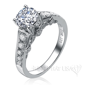 Diamond Engagement Ring Setting Style B2801