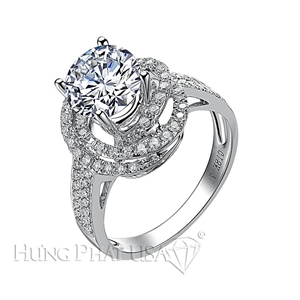 Diamond Engagement Ring Setting Style B2802