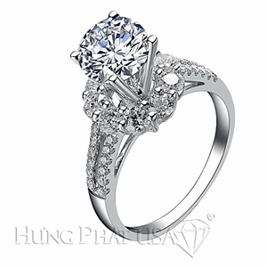 Diamond Engagement Ring Setting Style B2804